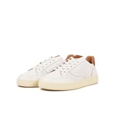 Pataugas BASALT/VTG H2H BLANC/CAMEL -Mode Running Soldes 628055 908 BASKET HOMME BASALT VT H2H BLANC CAMEL 5