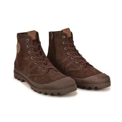 Pataugas AUTHENTIQUE M/ZIPS H4H CHOCOLAT -Mode Running Soldes 628190 BOOTS HOMME OG M ZIPS H4H CHOCOLAT 5WEB