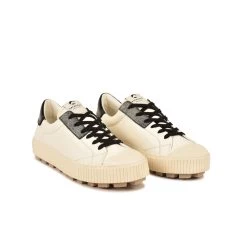 Pataugas ARAN/MIX F4H OFFWHITE/NOIR 11 Pataugas ARAN/MIX F4H OFFWHITE/NOIR -Mode Running Soldes 628206 979 BASKET FEMME ARAN MIX F4H OFFWHITE NOIR 4