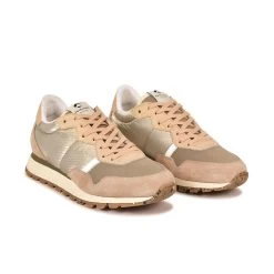 Pataugas ASTATE/MIXS F4H BEIGE -Mode Running Soldes 628211 BASKET FEMME ASTATE F4H MIX S BEIGE 4