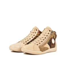 Pataugas PALME/CRI F4H BEIGE -Mode Running Soldes 628269 150 BASKET HAUTE FEMME PALME CRI F4H BEIGE 5