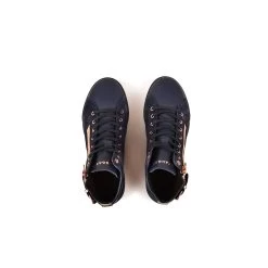 Pataugas PALME/MIX F4H MARINE/ROSE -Mode Running Soldes 628270 922 BASKET FEMME PALME MIX F4H MARINE ROSE 6