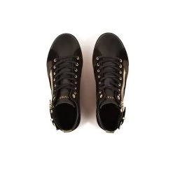 Pataugas PALME/MIX F4H NOIR/DORÉ -Mode Running Soldes 628270 946 BASKET FEMME PALME MIX F4H NOIR DORE 6