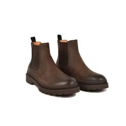 Pataugas VITUS/W H4H CHOCOLAT -Mode Running Soldes 628280 803 BOOTS HOMME VITUS W H4H CHOCO 4