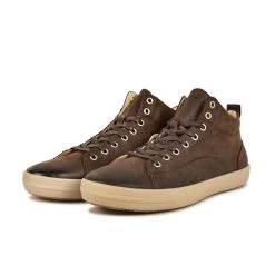 Pataugas NEW CARLO/W H4H CHOCOLAT -Mode Running Soldes 628305 BASKET HOMME NEW CARLO W H4H CHOCO 4