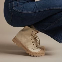 Pataugas AUTHENTIQUE/T F4G ECRU -Mode Running Soldes AUTHENTIQUETF4GECRU