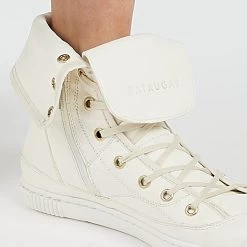 Pataugas AYZA F4G BLANC 13 Pataugas AYZA F4G BLANC -Mode Running Soldes AYZAF4GOFFWHITE2