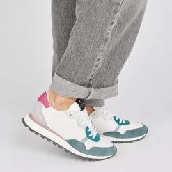 Pataugas ASTATE/NC F2I BLANC -Mode Running Soldes BASKET FEMME ASTATE NC F2I BLANC 628391 100 Porte