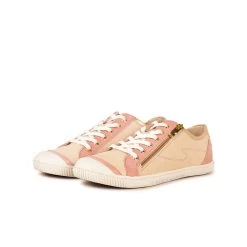 Pataugas BAHIA/SME F2H NUDE/DORE -Mode Running Soldes BASKET FEMME BAHIA SME F2H NUDE DORE 628048 948 5