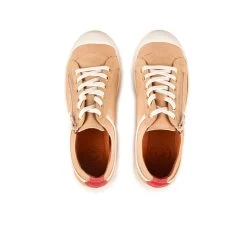 Pataugas BISK/MIX F2I BEIGE -Mode Running Soldes BASKET FEMME BISK MIX F2I BEIGE 628362 150 6