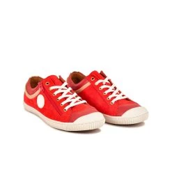 Pataugas BISK/MIX F2I ROUGE 11 Pataugas BISK/MIX F2I ROUGE -Mode Running Soldes BASKET FEMME BISK MIX F2I ROUGE 628362 350 4