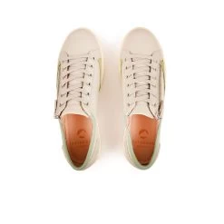 Pataugas JESTER/MIX F2H GRIS PERLE -Mode Running Soldes BASKET FEMME JESTER MIX F2H GRIS PERLE 628069 657 6