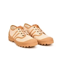 Pataugas AUTHENTIQUE L/MIXTC F2I BEIGE -Mode Running Soldes BASKET FEMME OG L MIXTC F2I BEIGE 628353 150 4
