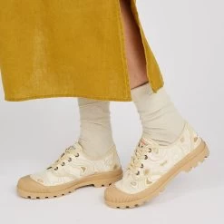 Pataugas AUTHENTIQUE L/TOPO F2I BEIGE 11 Pataugas AUTHENTIQUE L/TOPO F2I BEIGE -Mode Running Soldes BASKET FEMME OG L TOPO F2I BEIGE 628387 150 Porte 1