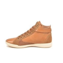 Pataugas PALME/MIX F4H CAMEL -Mode Running Soldes BASKET FEMME PALME L MIX F2I TAUPE 628403 154 3