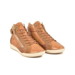 Pataugas PALME/MIX F4H CAMEL -Mode Running Soldes BASKET FEMME PALME L MIX F2I TAUPE 628403 154 4