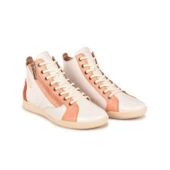 Pataugas PALME/PER F2I ABRICOT 12 Pataugas PALME/PER F2I ABRICOT -Mode Running Soldes BASKET FEMME PALME PER F2I ABRICOT 628402 252 4