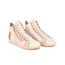 Pataugas PALME/PER F2I ROSE -Mode Running Soldes BASKET FEMME PALME PER F2I ROSE 628402 300 4