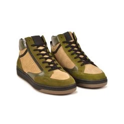 Pataugas BASALTE M/ZMIX H4I TAUPE -Mode Running Soldes BASKET HOMME BASALT ZMIX H4I TAUPE 628472 154 4