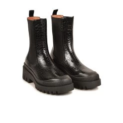 Pataugas AINOA CH/GR F4I NOIR 13 Pataugas AINOA CH/GR F4I NOIR -Mode Running Soldes BOOTS FEMME AINOA CH GR F4I NOIR 628454 850 4