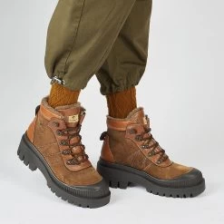 Pataugas AINOA/HK MO F4I CHATAIGNE -Mode Running Soldes BOOTS FEMME AINOA HK MO F41 CHATAIGNE 628455755