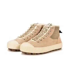 Pataugas ARAN M/MIXS F4H ROSE/BEIGE -Mode Running Soldes BOOTS FEMME ARAN M MIXS F4H ROSE BEIGE 5web