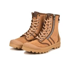 Pataugas AUTHENTIQUE H/ZIPSS F4I CAMEL -Mode Running Soldes BOOTS FEMME OG H ZIPSS F4I CAMEL 628499 751 5