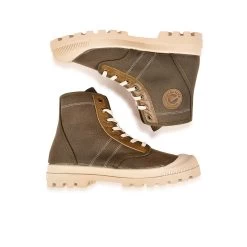 Pataugas AUTHENTIQUE M/SC F2I KAKI -Mode Running Soldes BOOTS FEMME OG M SC F2I KAKI 628343 554 6