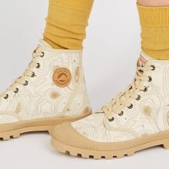 Pataugas AUTHENTIQUE M/TOPO F2I BEIGE -Mode Running Soldes BOOTS FEMME OG M TOPO F2I BEIGE 628340 150 Porte 2