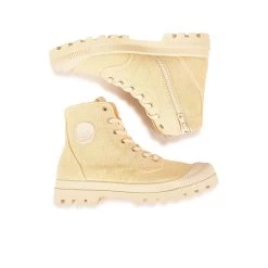 Pataugas AUTHENTIQUE M/ZIPTI F2I JAUNE -Mode Running Soldes BOOTS FEMME OG M ZIPTI F2I JAUNE 628347 200 6