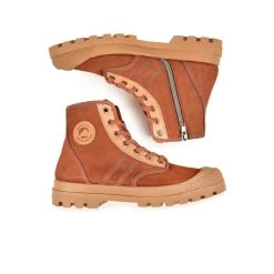 Pataugas AUTHENTIQUE ZIP/SCSH F4I TERRACOTTA -Mode Running Soldes BOOTS FEMME OG ZIP SCSH F4I TERRACOTTA 628502 255 6
