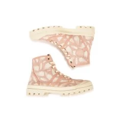 Pataugas AUTHENTIQUE WALKIE TALKIE GR F2H ROSE -Mode Running Soldes BOOTS FEMME OG GR F2H POUDRE 6