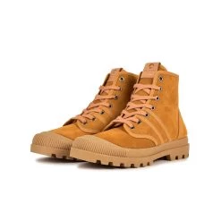 Pataugas AUTHENTIQUE/S F4G OCRE -Mode Running Soldes BOOTS FEMME ORIGINALE S F4G OCRE 3