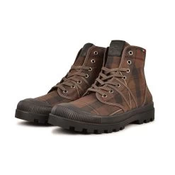 Pataugas AUTHENTIQUE MADE IN FRANCE F4G Tartan Marron -Mode Running Soldes BOOTS HOMME AUTHENTIQUE W H4G TARTAN MARRON 5
