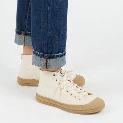 Pataugas ETCHE M/TWK H2H ECRU/GUM -Mode Running Soldes ETCHEMTWKH2HECRUGUM1