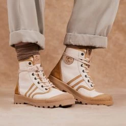 Pataugas AUTHENTIQUE M/MIXTC F4H SABLE -Mode Running Soldes F AUTHENTIQUE MIXTC SABLE