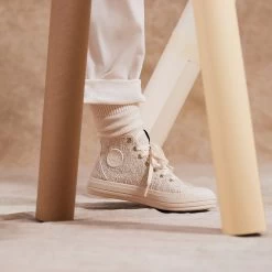 Pataugas ETCHE M/BCL F2I ECRU -Mode Running Soldes F ETCHE M BCL Ecru