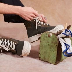 Pataugas AUTHENTIQUE M/SC F2I KAKI -Mode Running Soldes H AUTHENTIQUE M SC Kaki