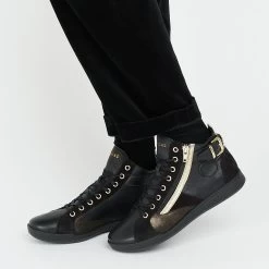 Produits populaires -Mode Running Soldes PALME 628270946 NOIR DORE