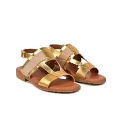 Pataugas RIA/MIX F2H DORE -Mode Running Soldes SANDALE FEMME RIA MIX F2H DORE 4 c75d41e0 19e8 48ba b3f2 060df28e24cd