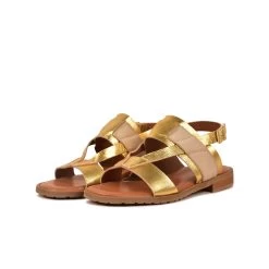 Pataugas RIA/MIX F2H DORE -Mode Running Soldes SANDALE FEMME RIA MIX F2H DORE 5 8156670e 852b 4224 b640 378fafdfd800