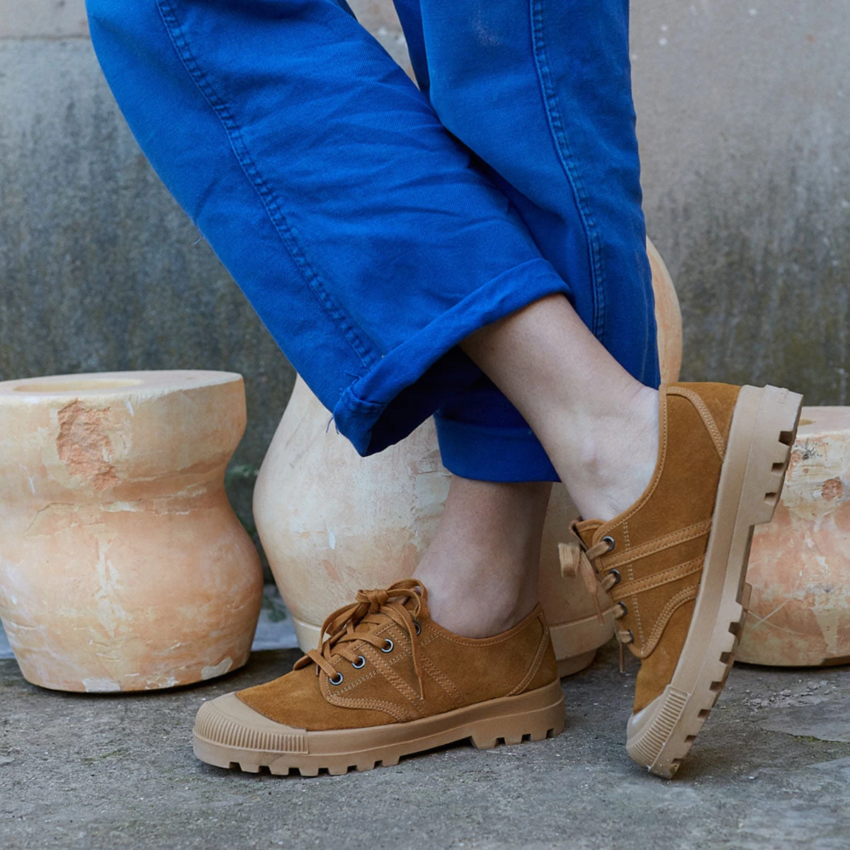 Pataugas AUTHENTIQUE L/S F4G OCRE 4 Pataugas AUTHENTIQUE L/S F4G OCRE – Image 2